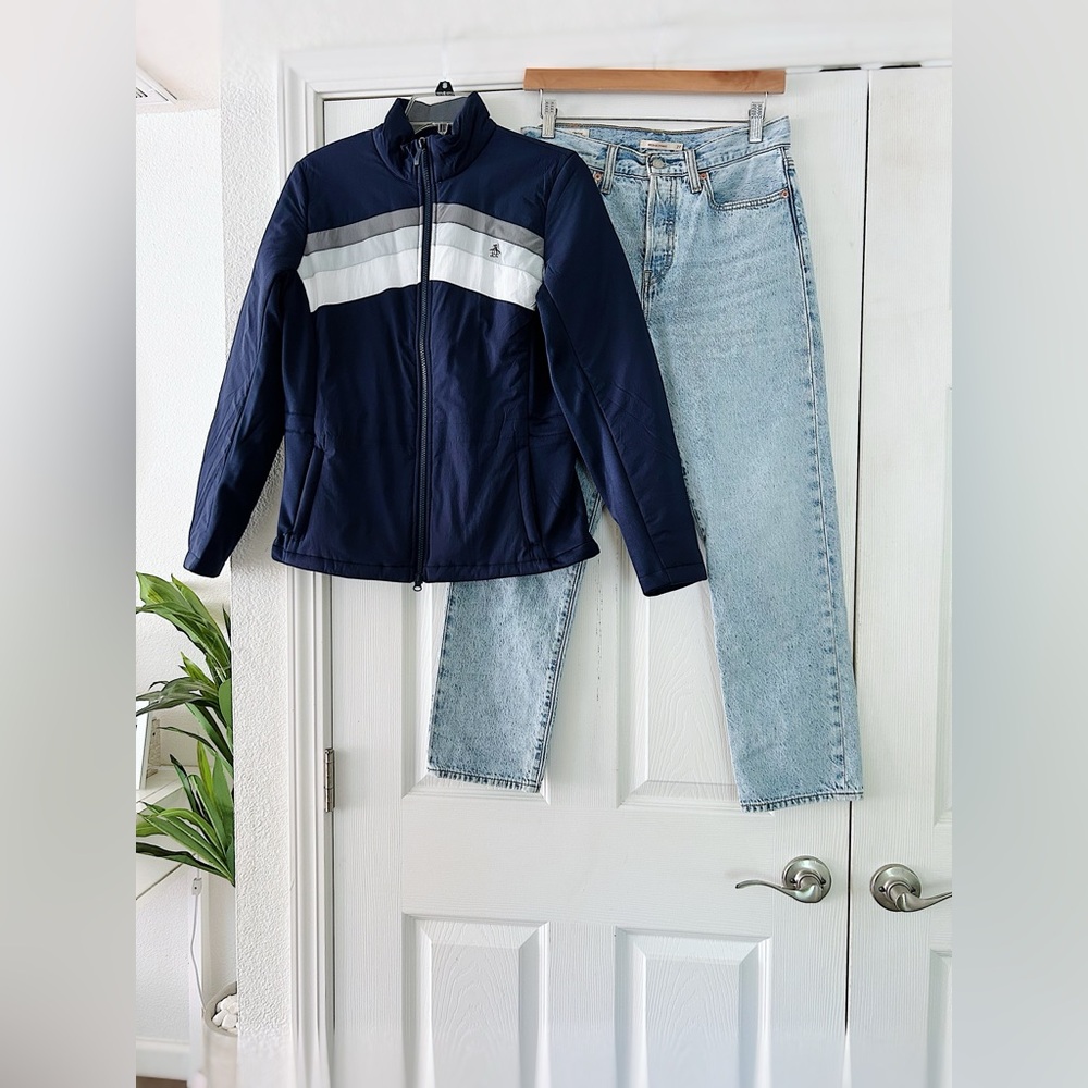 Original Penguin Navy and Gray Jacket